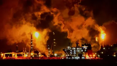 Ukraine trifft Rosneft: Rjasan brennt